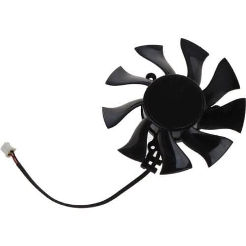 FD8015H12S 75mm 2Pin VGA Fan For Sapphire HD6850 HD4860 HD5850 HD4890 Graphics Card Cooling Fan