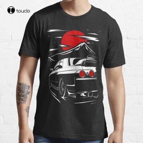Nissann Skyline Gtr 32 | Haruna R34 Gtr Jdm Nismo T-Shirt Cotton Tee Shirt
