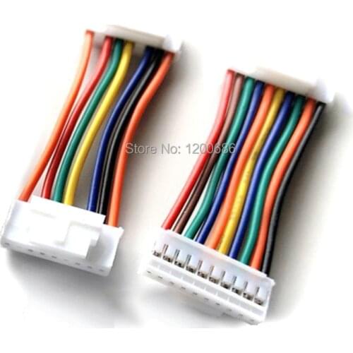 50MM 26AWG HY2.0 HY 2.0 pitch 2P/3P/4P/5P/6P/7P/8 pin harness cable 2.0MM pitch 300MM double head customization made