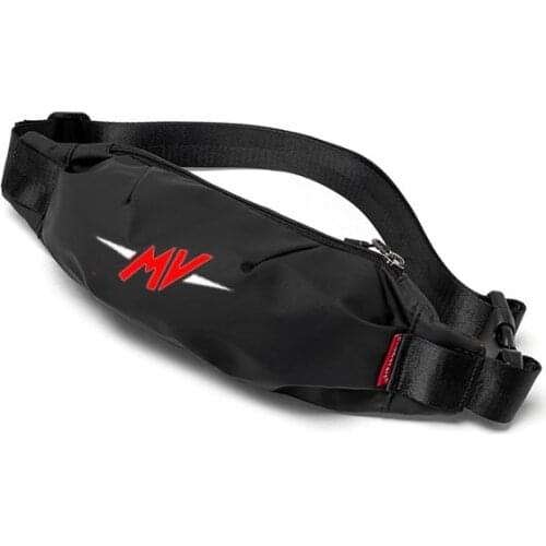 For All MV AGUSTA LOGO Men Waist Pack Belt Hip Bum Slant back bag Chest Bag Male Motorcycle Riding Antitheft Purse