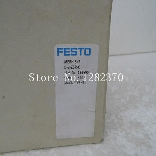 New original authentic FESTO solenoid valve MEBH-5/2-D-2-ZSR-C spot 184500