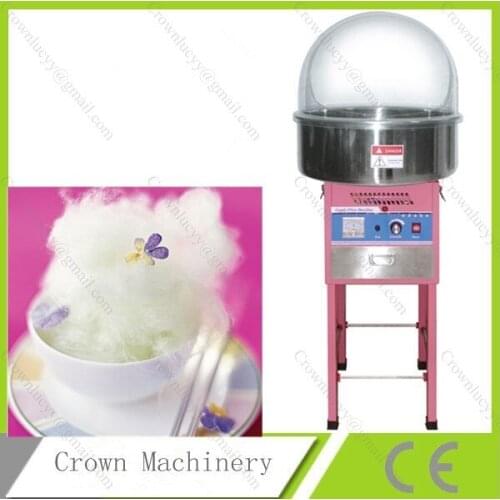 Cotton candy cart; Flower Cotton Candy Machine cart in machinery