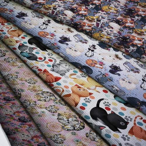 Bullet Texture Liverpool Fabric 50cm*140cm Printed For Dress Stretch Fabric Knit Fabric For Hair Band Craft Supplies L19801