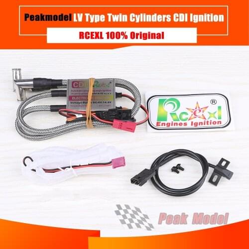 Rcexl LV Type Twin Cylinders CDI Ignition Igniter ME8 ME-8 CM6 CM-6 (6V-12V A-02 Series) for V & Line Type Engines