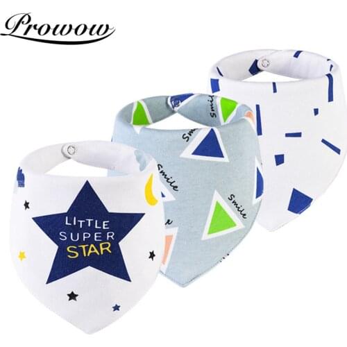 ZAFILLE 3pcs Packed Waterproof Baby Bibs For Children Lunch Feeding Cloth Childrens Apro Babies Accessories Newborn