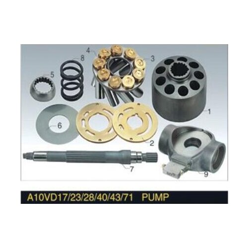 Replacement UCHIDA A10VD17 Hydraulic pump spare parts