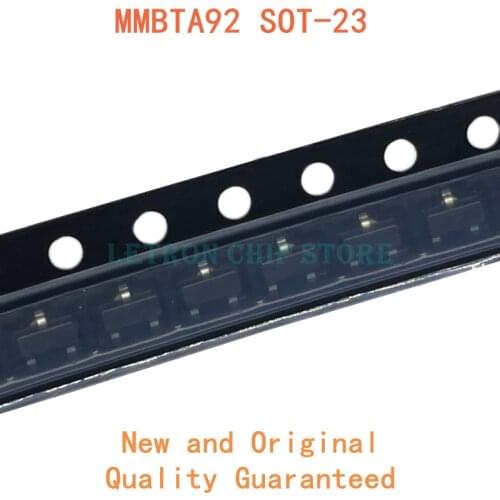 100PCS MMBTA92 SOT-23 A92 2D SOT23 SMD Transistor new and original IC Chipset