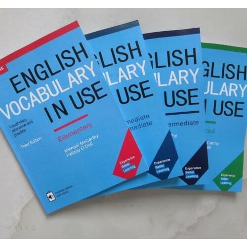 4 Cambridge English Vocabulary Books Advanced English Grammar Reading Books