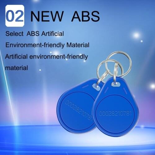 Eseye 5pcs EM4100 TK4100 RFID 125khz ID Keyfob Tag Tags Access Control Card Porta Sticker Key Fob Token Ring Proximity Chip