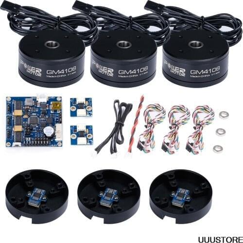 Iflight Ipower AlexMos 32 BIT Extended BGC with GM4108H-120T GM4108 Brushless Motor AS5048A Encoder Combo Set For Aerial photo
