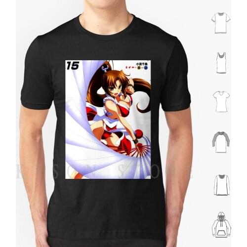 Mai Shiranui #14 T Shirt Cotton Men Diy Print Sexy Hentai Ecchi Echi Erotic Lewd Tits Titties Boob Boobs Oppai Anime