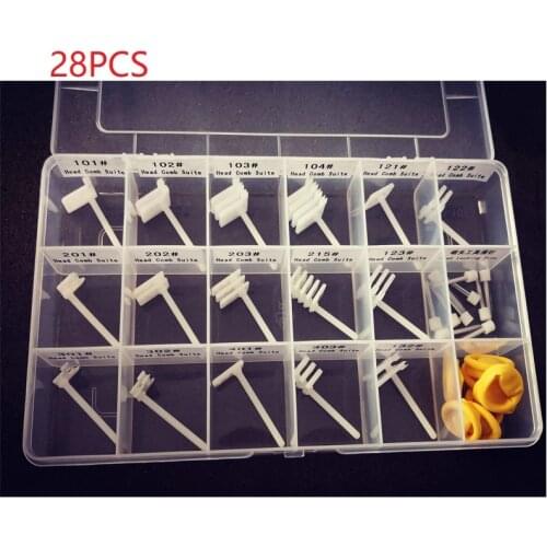 28pcs 2.5" 3.5" HDD Hard Drive Repair Head Replacement Tool Hard Drive Combs Data Recovery Tools Repair Salvation Data SAS SCSI