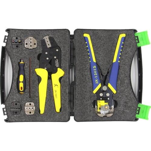 PARON Wire Crimpers Multifunctional Engineering Ratcheting Terminal Crimping Pliers Wire Strippers Ferrule Crimper Tool