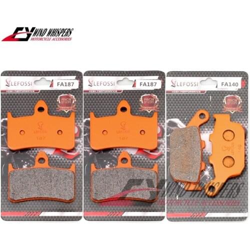 Motorcycle Front Rear Brake Pads For Honda CB400 SF Superfour CB400 1996 - 1997 NSR250 P2 P3 P4 NSR 250