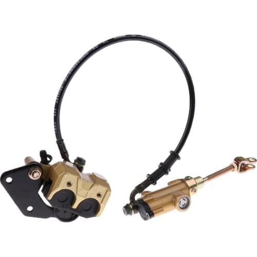 1 Pcs Rear Disc Brake Assembly Caliper Cylinder For Dirt Pit Bike ATV Gokart 110cc 2019 New