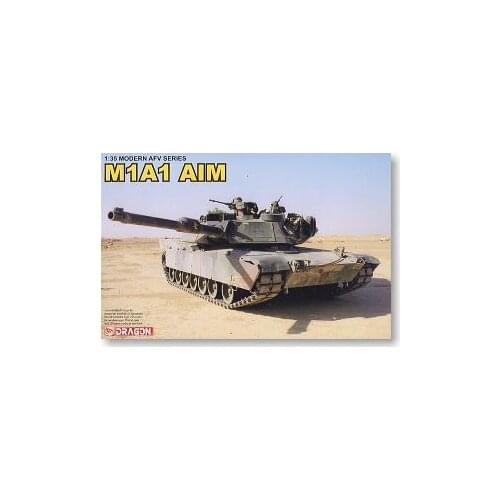 1/35 scale model Dragon 3535 M1A1AIM Ebran main battle tank (DS track)
