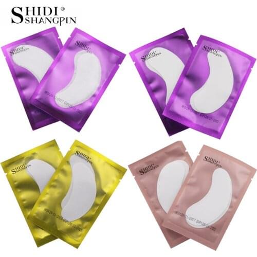10 pairs New Paper Patches Eyelash Under Eye Pads Lash Eyelash Extension Paper Patches Eye Tips Sticker Wraps Make Up