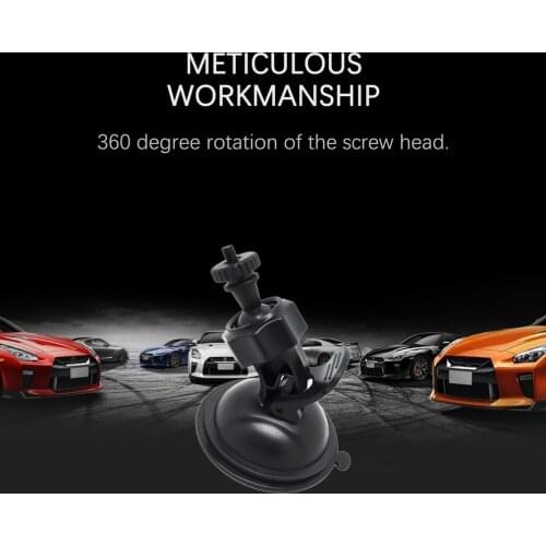 Car Suction Cup Mount Camera DV Tachograph Bracket Stand Car Video Recorder Driving Recorder Car Bracket Thread Mouth