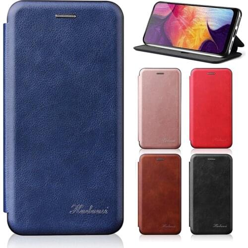 Leather flip phone case on the For samsung galaxy a30s a50s a10s s20s a50 a10 a20 a30 a40 a70 wallet Magnetic book cover coque