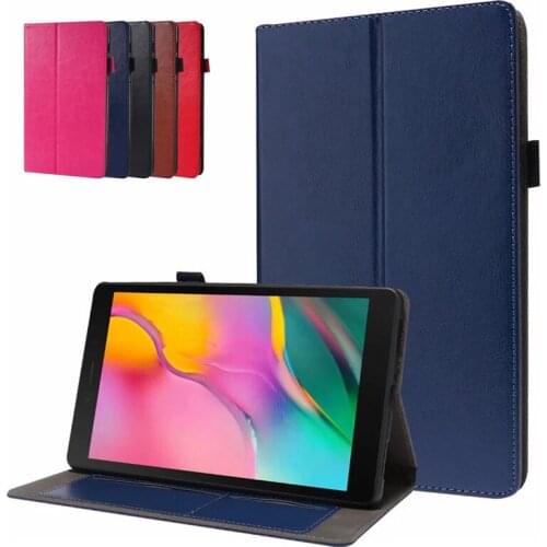 Flip Cover For Samsung Tab A7 Lite Case 8.7 inch PU Leather Stand Tablet Cover For Capa Galaxy Tab A7 Lite Case SM T220 T225