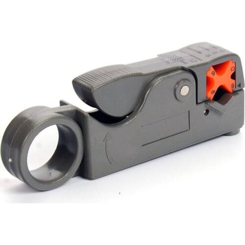 Coaxial Cable Stripper Cutting Tool Coax Wire Stripping Tool Pliers for RG6 RG11 RG58 RG59 Coaxial Plier Tool Cutter w/ Hex Key