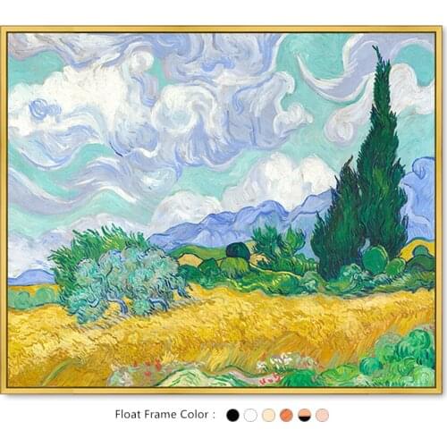 The Painting A Wheatfield, with Cypresses by Vincent van Gogh On Canvas Painting For Home Decoration No frame