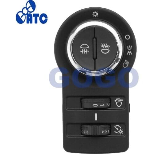 Car Fog Lamp Headlight Switch Button Without AUTO for Chevrolet Cruze J300 J305 J308 1.4 1.6 1.7 Chevy OEM 13301749