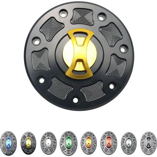 CNC Bow-tie Gas Fuel Tank Cap Cover For Kawasaki ZX-11 ZXR400 Ninja ZX 6R/9R ZZR