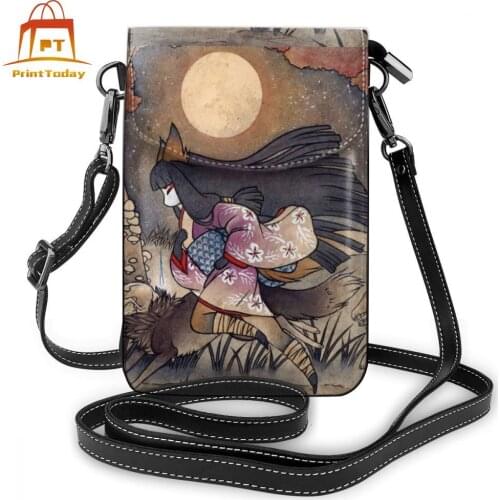 Moon Wood Shoulder Bag Moon Wood Leather Bag Trending Multi Function Women Bags Womens Crossbody Print Purse