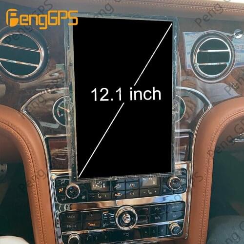 For Bentley Mulsanne Android Radio Multimedia DVD Player 4G+64G GPS Navigation Car Stereo Touchscreen 12.1 Inch