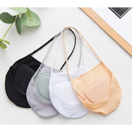 Summer Classic Solid Short Socks Female Ice Silk High Heel Invisible Socks Women Soft Breathable Thin Boat Socks Low Sox