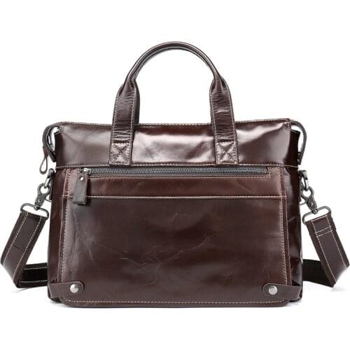 2021 new arrival Natural cow leather crocodile grain briefcase,Genuine Leather Business case,Laptop bags 2019A