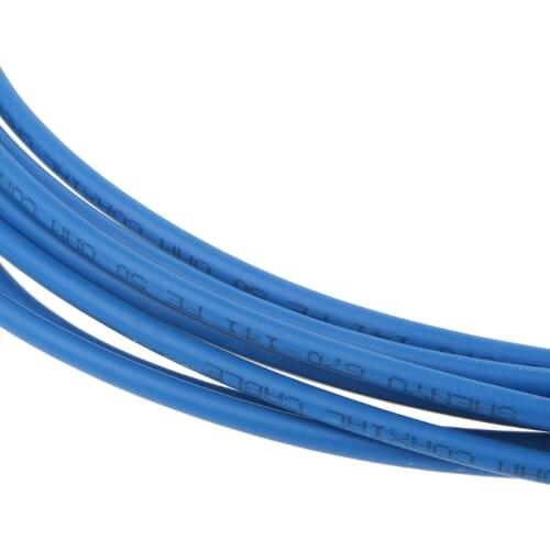 2021 New 1/3/5m Semi-Rigid Flexible RG402 0.141" with Blue Jacket RF Coaxial Cable Adapter