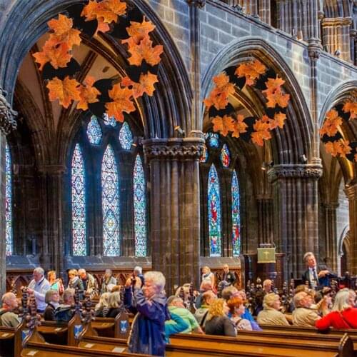 Christmas Halloween Wood Orange Rattan Wreath Garland DIY Wreath Party Wedding Decoration Christmas Decorations For Home