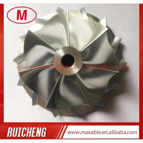 S300 316538 64.49/88.55mm 7+7 blades turbocharger billet/milling/aluminum 2618 compressor wheel for 318974/316536
