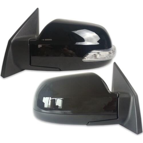 FOR HYUNDAI Tucson folding lamp rearview mirror assembly Low with modified 3line 5line 8line low in high White black silver LF1