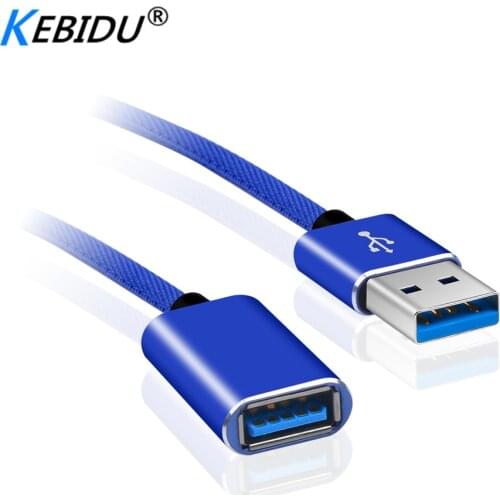 USB Extension Cable 1M Super Speed USB 2.0 Data Sync USB 2.0 Extender Cable Cord USB2.0 Extender Wire for PC Male to Female Cord
