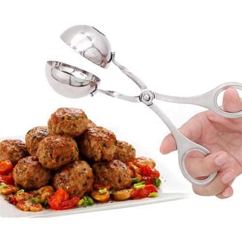 Convenient Meatball Maker Stainless Steel Stuffed Meatball Clip DIY Fish Meat Rice Ball Maker