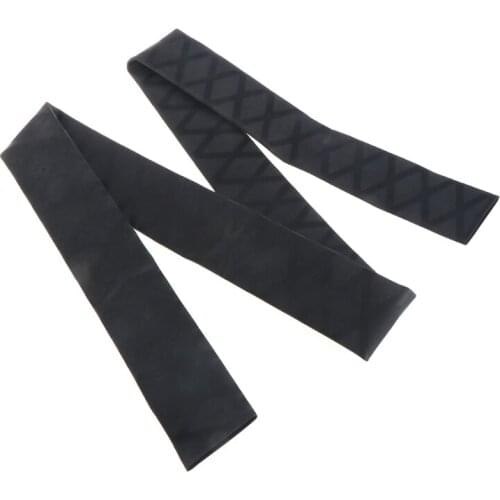 1M Fishing Rod Anti Slip Static Handle Sleeve Heat Shrink Rubber Sweat Absorbing E56B