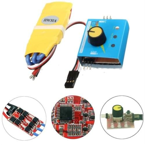 360W 30A High-Power 12V DC 3-phase Brushless Motor Speed Control PWM Controller