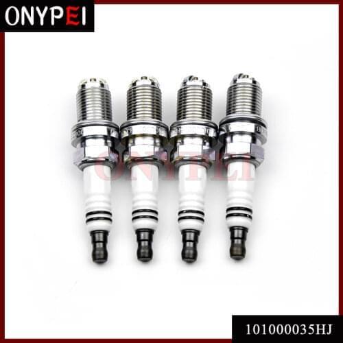 4-6PCS 101000035HJ BKR6EKUB 3584 Spark Plug For BMW 760Li Mini Cooper A8 Quattro Porsche 911 Passat 101 000 035HJ 7969