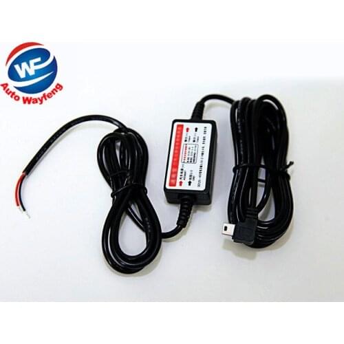 Voltage adapter 12V 24V to 5V converter Power with 3.3 meters cable for Car Rearview backup Camera DVR