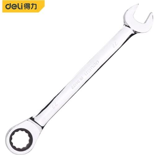 Deli Mirror Ratchet Dual Purpose Quick Wrench Multi Size Snap Ring Hand Wire stripper Nippers Multipurpose kits electric tools