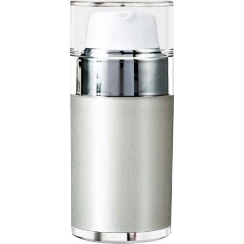 2/4Pcs Travel Refillable Empty Pump Vacuum Lotion Bottle Cosmetic Container