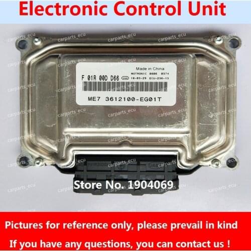 F01R00DD66 3612100-EG01T F01RB0DD66 ME7 ECU Electronic Control Unit F01R00DL57 F01RB0DL57 3612100-EG01B For Great Wall Tengyi