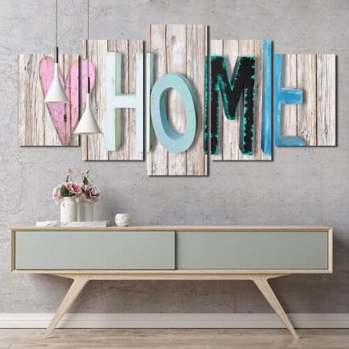 Canvas Painting Wall Art Couple English Painting Home Decoration Painting Home Decoration Living Room Sofa Background Wallpaper