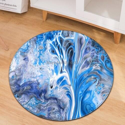 Round Carpet Kids Room Carpet for Living Room Bedroom Cloakroom Rug Computer Chair cushion Bedside Mat Floor Decoration