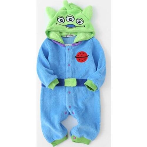Male Dragon Winter Overalls For Babies