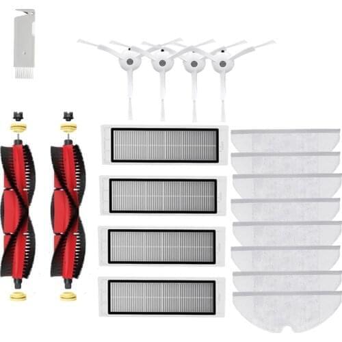 Newest Accessories for Xiaomi Robrock Vacuum Cleaner Mijia 1 2 1S Gen SDJQR01RR SDJQR03RR, S4 S5 S6 Max Maxc Pure E20 Whole Set