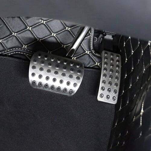 Car Foot Pedal Fuel Brake Pedal Cover For Mercedes A B R Classe W176 W177 W164 W245 W246 C118 W167 W168 W247 CLA GLA GLE ML AMG